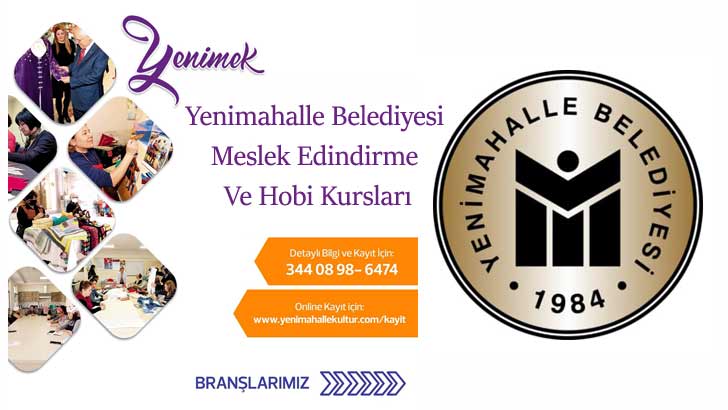 Yenimahalle Belediyesi YENİMEK Ücretsiz Kursları